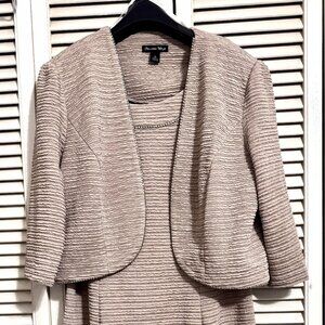 Taupe Cocktail Dress